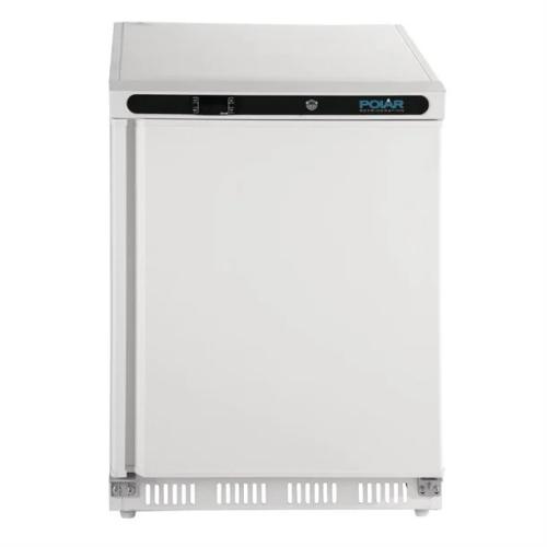 Polar C-Series Under Counter Fridge White 150Ltr