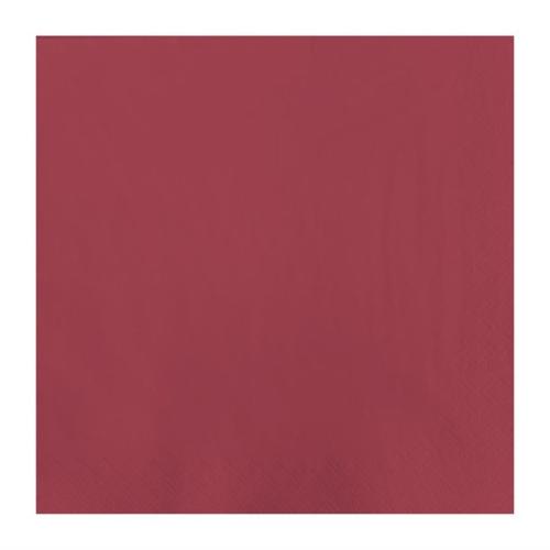 Fasana Lunch Napkin Bordeaux 33x33cm 2ply 1/4 Fold (Pack of 1500)