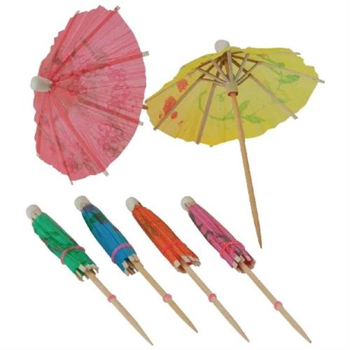 Paper Parasols Mixed Colours 144 per pack
