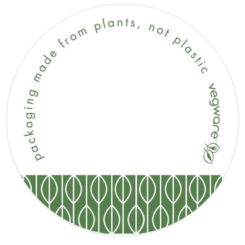 Write-On Compostable Sticker - 45mm (Box 1000)
