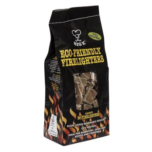 Big K EcoFriendly Firelighters Pack of 96