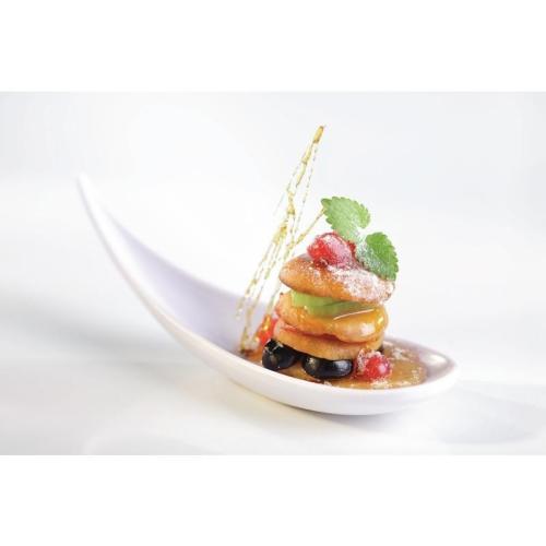 APS Boat CanapA Spoon 145mm White