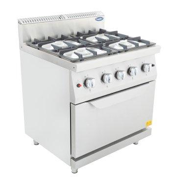 CookRite 4BO-2 Four Burner Range