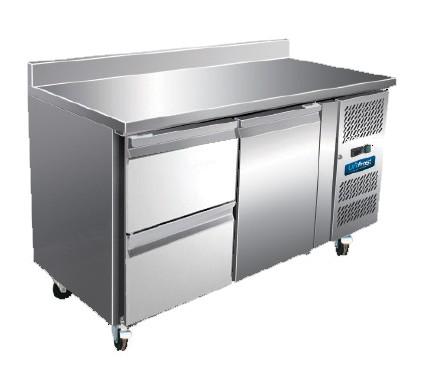 Unifrost CR1360G2RD 1 Door 2 Drawer Counter Refrigerator