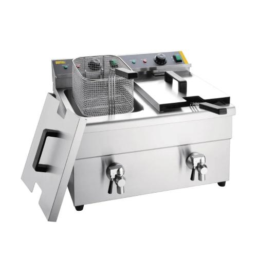 Buffalo  Double Induction Fryer -2 x  3Kw
