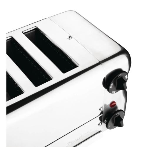 Rowlett Esprit 6 Slot Toaster Chrome
