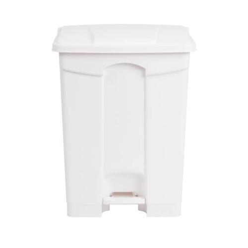 Jantex Kitchen Pedal Bin White 65Ltr
