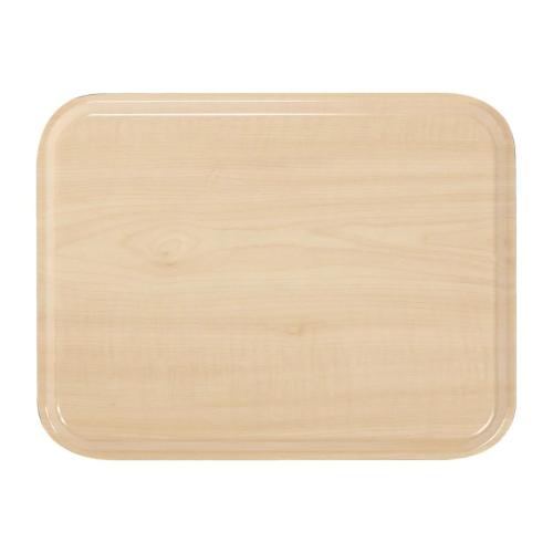 Cambro Capri Laminate Canteen Tray Birch 430mm