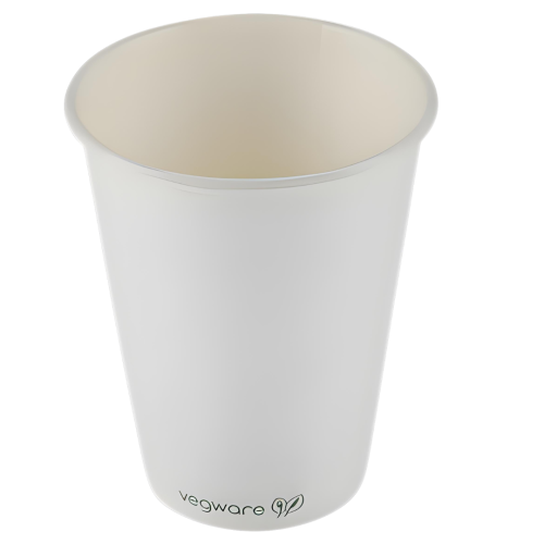 Vegware Compostable Coffee Cups Single Wall 340ml / 12oz (Pack of 1000)