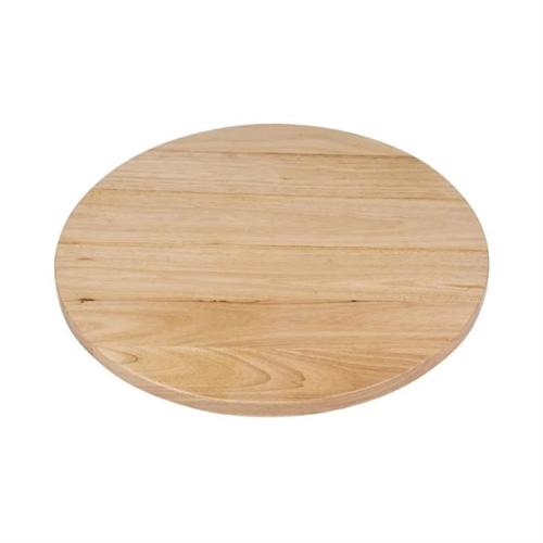 Bolero Pre-drilled Round Tabletop Natural 600mm