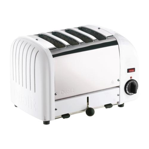 Dualit 4 Slot Toaster White (M)