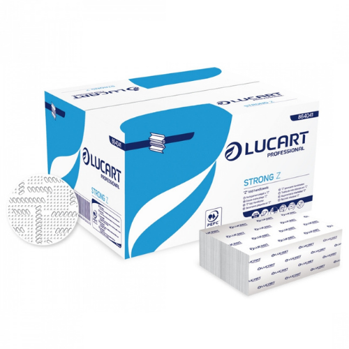 Lucart Strong White Z-Fold 2 ply 3000 per case