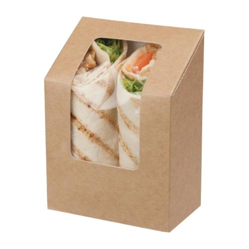 Zest Kraft Paperboard Tuck Top Wrap (Pack (Pack 500)