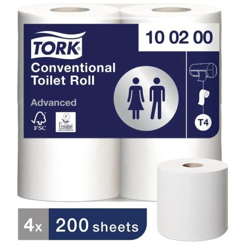 Tork Advanced Conventional Toilet Rolls (Pack of 36)
