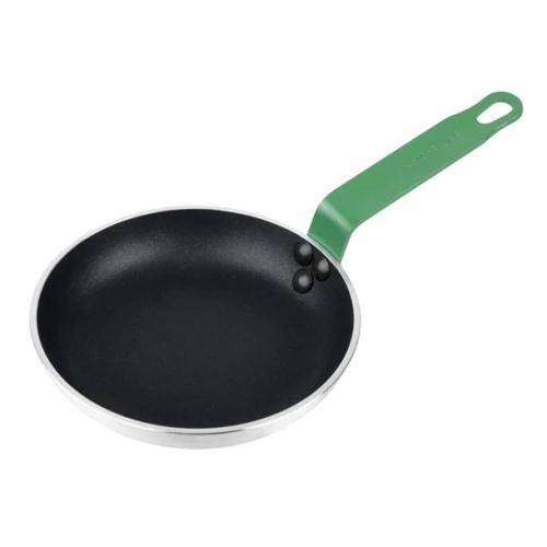 Hygiplas Non-Stick Frying Pan with Green Handle 20cm