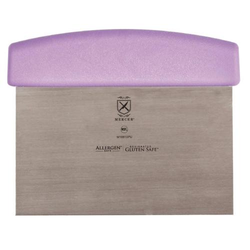 Mercer Purple Allergens Bench Scraper - 150x90mm