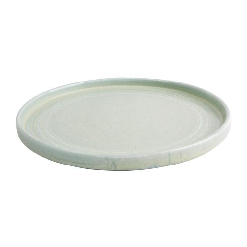 Olympia Cavolo Spring Green Flat Round Plate - 270mm (Box 4)