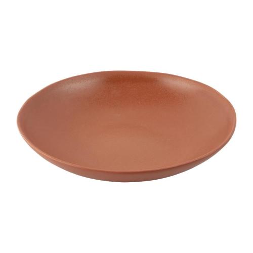 Olympia Build A Bowl Cantaloupe Flat Bowl - 250x45mm (Box 4)