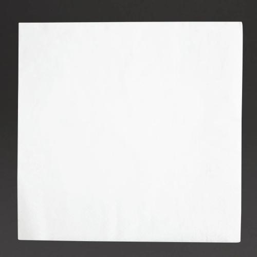 White Dinner Napkin 2PLY 1/4 FOLD 40X40CM