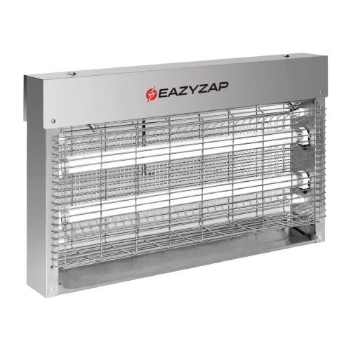 Eazyzap Energy Efficient Stainless Steel LED Fly Killer 150mÂ²