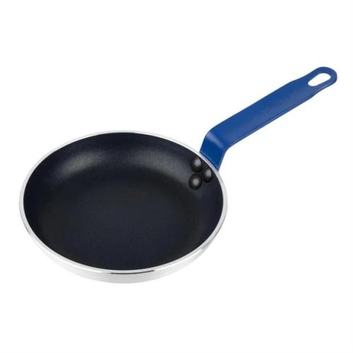 Hygiplas Non-Stick Frying Pan with Blue Handle 19cm