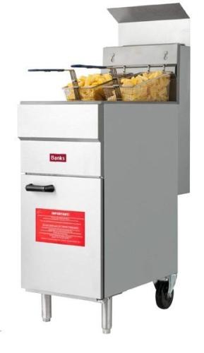 GF30 GAS TWIN Basket Fryer