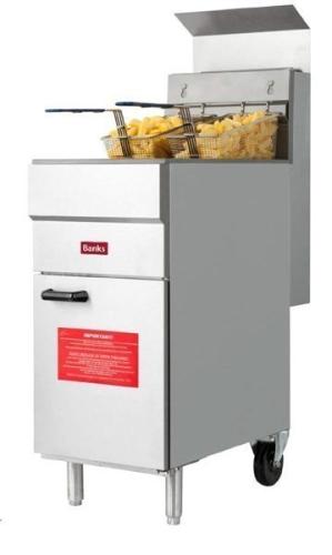GF40 GAS TWIN Basket Fryer