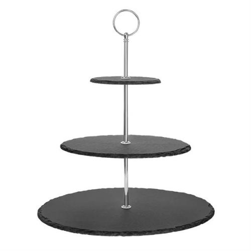 Olympia 3 Tier Slate Etagere