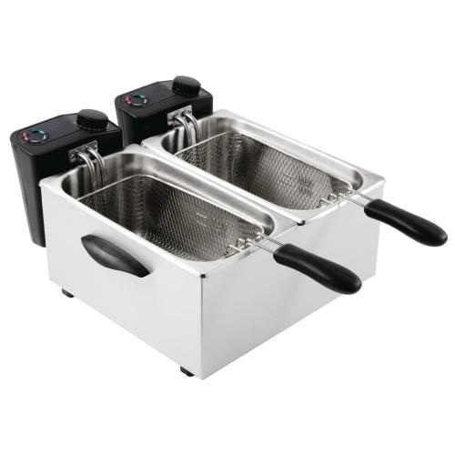 Caterlite Light Duty Fryer 2 x 3.5Ltr
