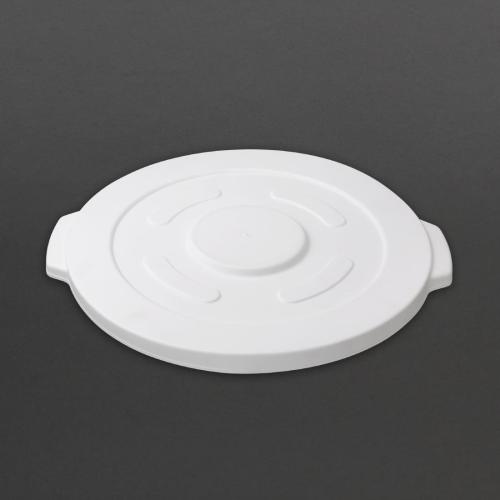 Vogue White Round Container Bin Lid for 76Ltr bin