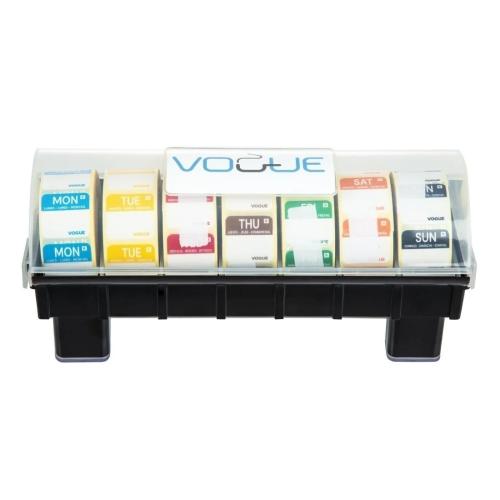 Vogue Removable Day of the Week Starter Kit with 1 Dispenser