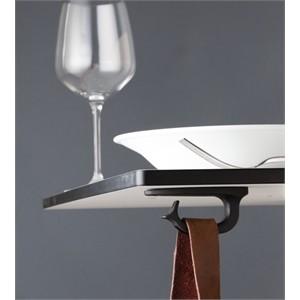 Chelsea Table Bag Hook Black (10 Pack)