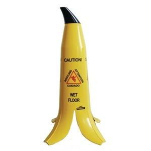Banana Skin Cone Wet Floor Sign