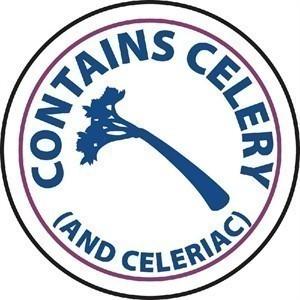 Vogue Food Allergen Label Celery And Celeriac (1000pp)