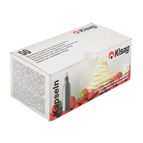 Kisag Cream Whipper Bulbs Box 50