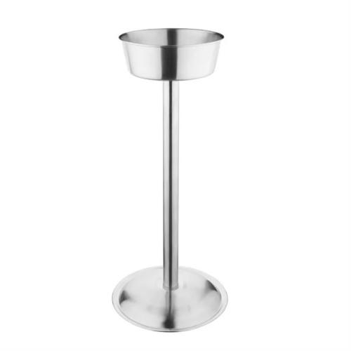 Brushed Stainless Steel Wine And Champagne Bucket Stand