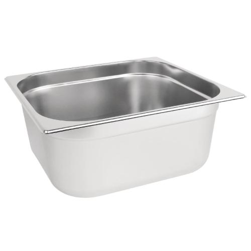 Stainless Steel Gastronorm Pan - 2/3 Size 150mm deep