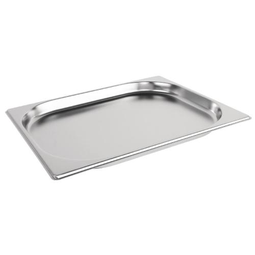 Stainless Steel Gastronorm Pan - 1/2 Size 20mm deep