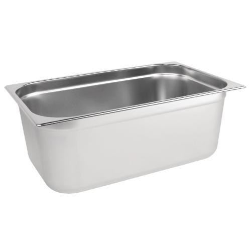 Stainless Steel Gastronorm Pan - 1/1 Full Size 200mm deep