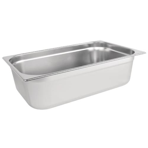 Stainless Steel Gastronorm Pan - 1/1 Full Size 150mm deep
