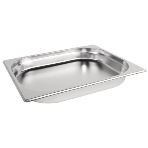 Stainless Steel Gastronorm Pan - 1/2 Size 40mm deep