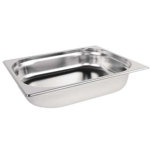 Stainless Steel Gastronorm Pan - 1/2 Size 65mm deep