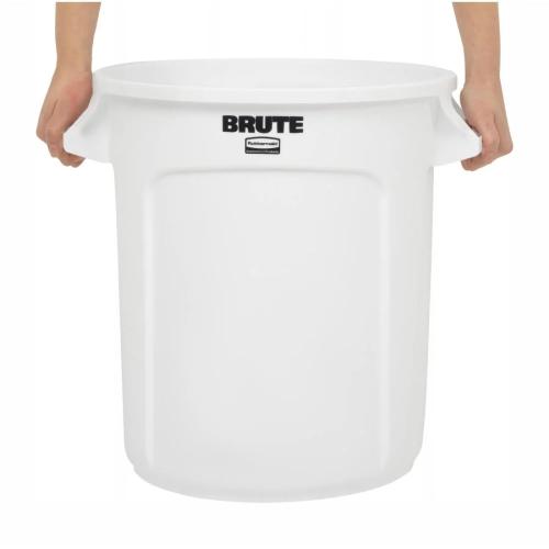 Rubbermaid Round Brute Container White 37.9Ltr