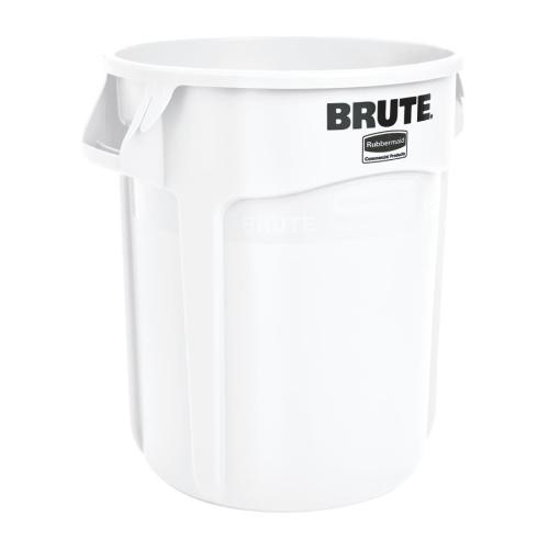 Rubbermaid Round Brute Container White 75.7Ltr