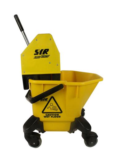 SYR Mop Bucket & Wringer  Set Yellow