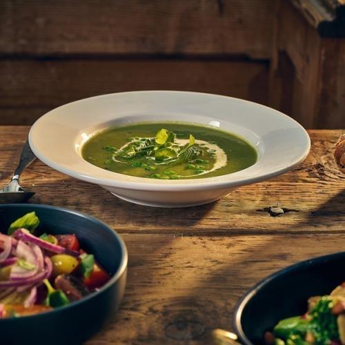 Genware Porcelain Soup PlatePasta Dish 23cm9