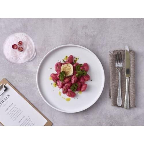Genware Porcelain Low Presentation Plate 25cm975