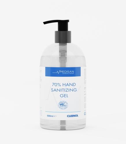 Medisan 70% Hand Sanitising Gel 500ml
