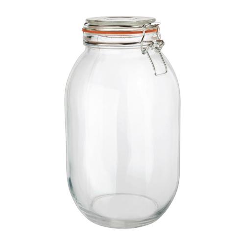 Vogue Preserving Jar with Clip - 2.0Ltr