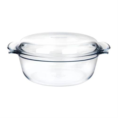 Pyrex Round Glass Casserole Dish 3.75Ltr